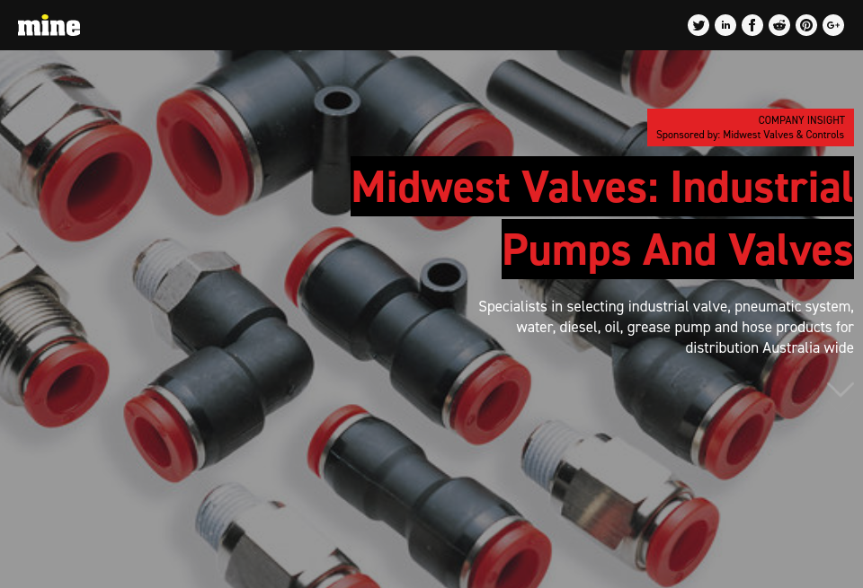 Midwest Valves Mine Australia Magazine Issue 4 March 2019