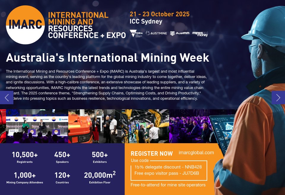 IMARC 2025 Mine Australia Issue 58 August 2025 imarc-2025-mine-australia-issue-58-august-2025