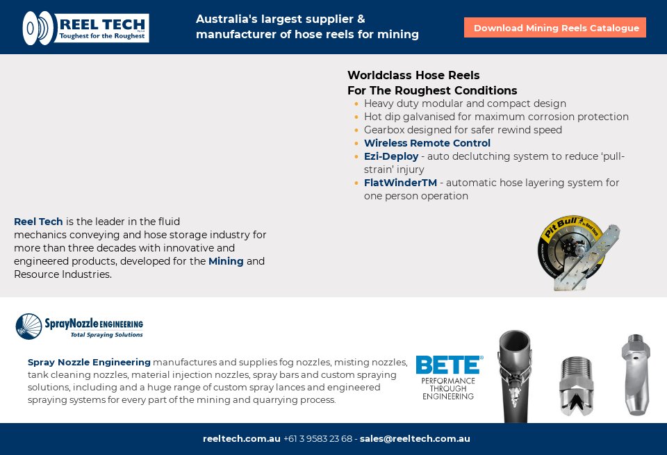 Spray Nozzle Engineering Mine Australia Issue 12 July 2020 copy