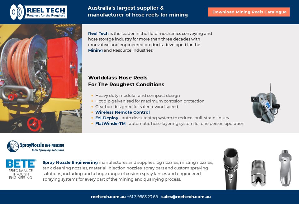 Spray Nozzle Engineering Mine Australia Issue 8 November 2019