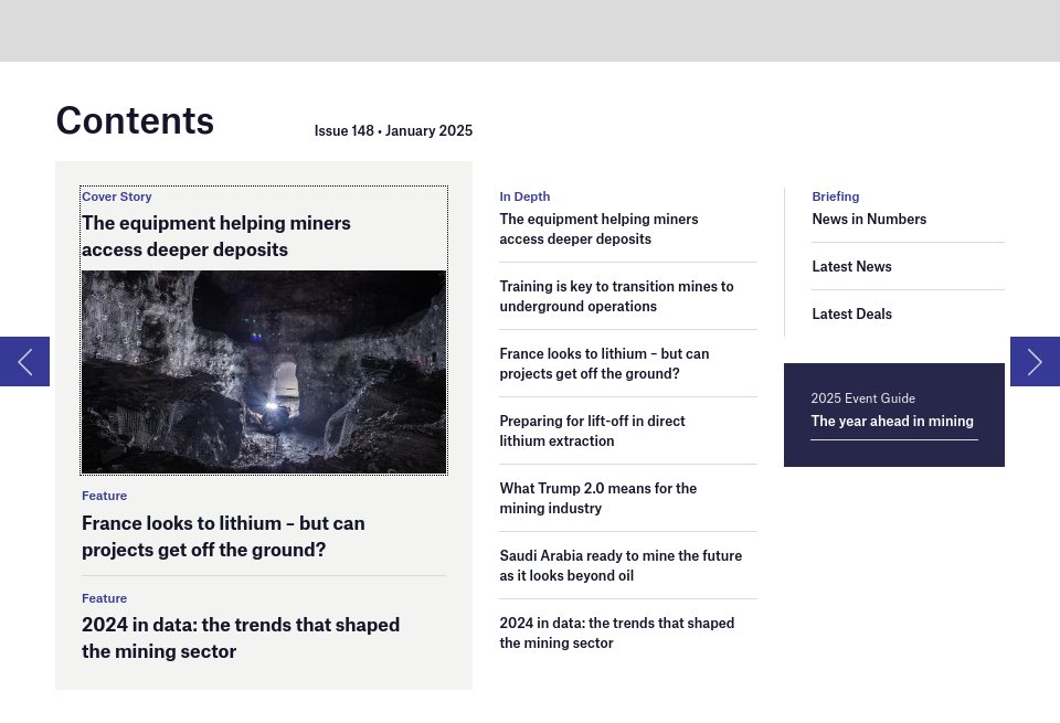 2024 in data: the trends that shaped the mining sector - Mine | Issue ...