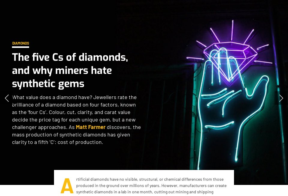 The five c's hot sale of diamonds